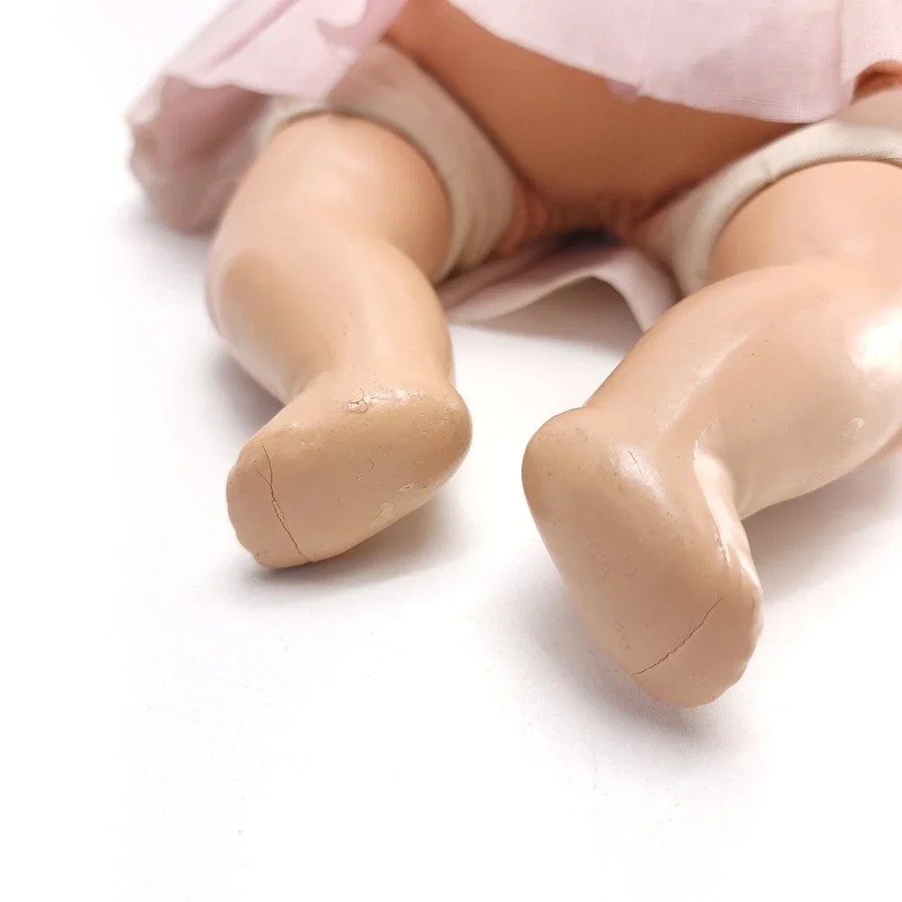 Vintage Madam Alexaner Composition‎ Baby Doll Pink Dress Bonnet Sleep Eyes 20